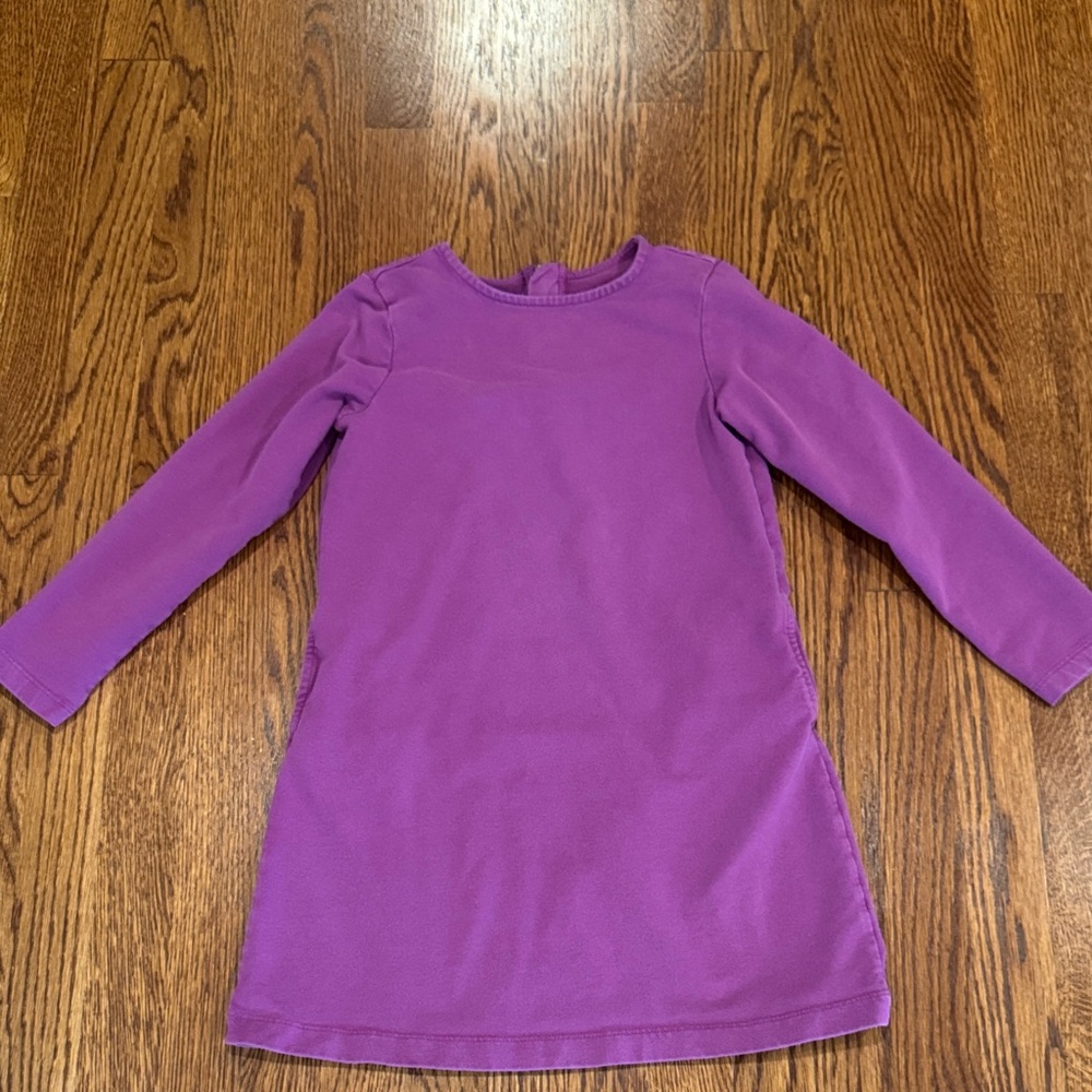 Primary Purple cozy dress